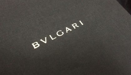 BVLGARI box design & production